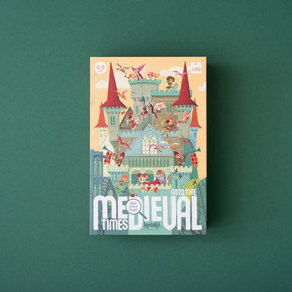 Utazás a lovagok korába Londji 100 darabos kirakó puzzle (LN-PZ373U) - puzzlegarden