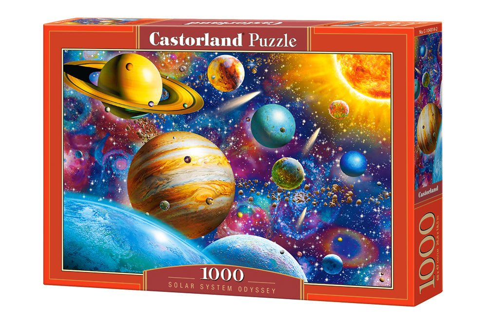 Utazás a Naprendszerben Castorland 1000 darabos kirakó puzzle (C-104314 5904438104314) - puzzlegarden