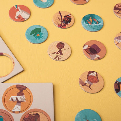 Utazás a piramisokhoz Londji 100 darabos kirakó puzzle (LN-PZ576U) - puzzlegarden