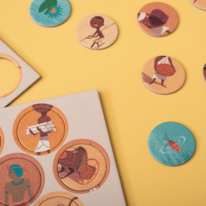 Utazás a piramisokhoz Londji 100 darabos kirakó puzzle (LN-PZ576U) - puzzlegarden