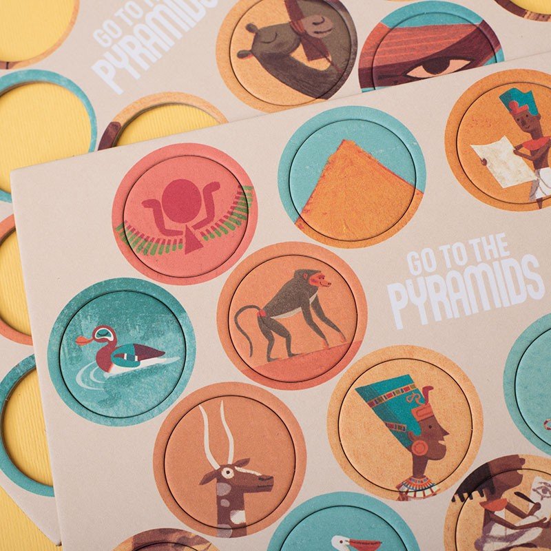 Utazás a piramisokhoz Londji 100 darabos kirakó puzzle (LN-PZ576U) - puzzlegarden