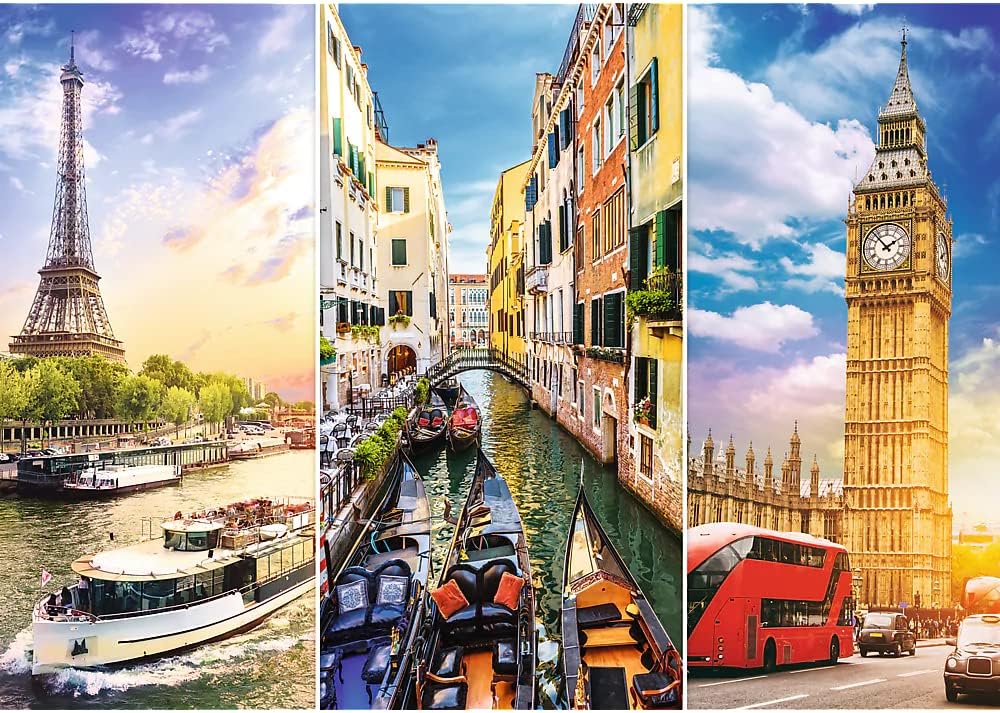 Utazás Európában Trefl 4000 darabos kirakó puzzle (TR-45009) - puzzlegarden