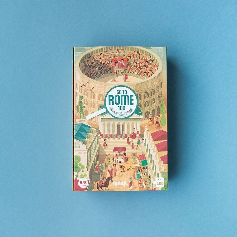 Utazás Rómába Londji 100 darabos kirakó puzzle (LN-PZ371U) - puzzlegarden