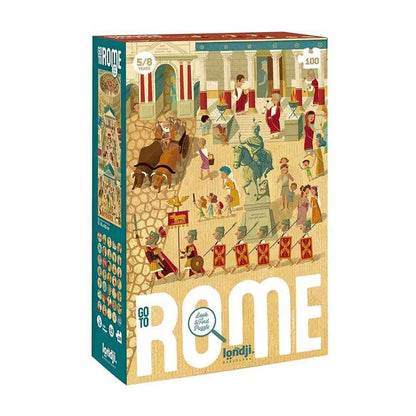 Utazás Rómába Londji 100 darabos kirakó puzzle (LN-PZ371U) - puzzlegarden