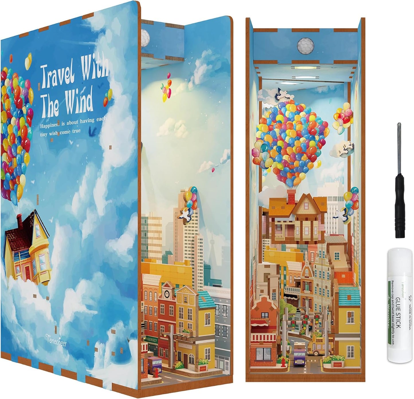 Utazz a Széllel Könyvkuckó Tonecheer 143 darabos kirakó puzzle (TC-TQ126) - puzzlegarden