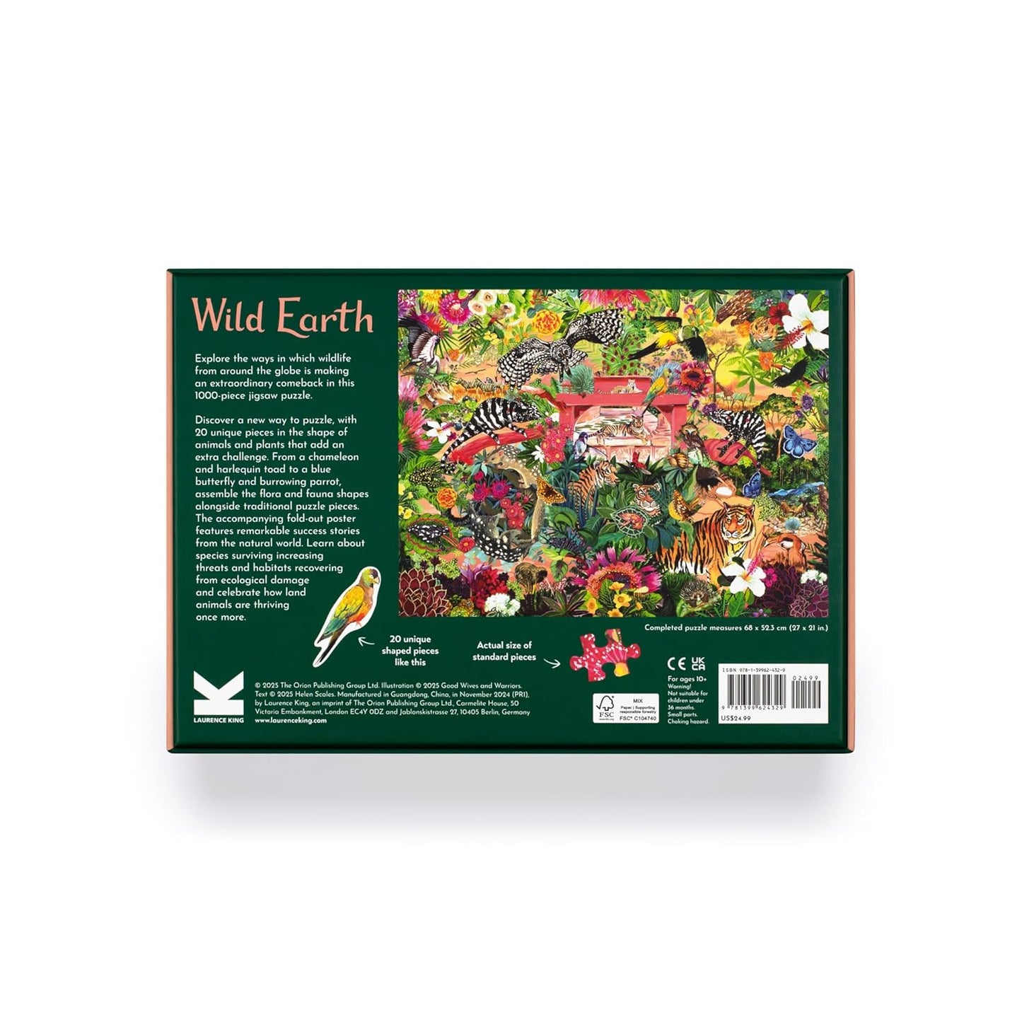 Vad föld Laurence King 1000 darabos kirakó puzzle (LK - 9781399624329) - puzzlegarden