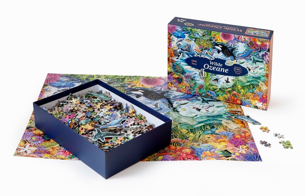 Vad tengerek Laurence King 1000 darabos kirakó puzzle (LK - 9781399624312) - puzzlegarden