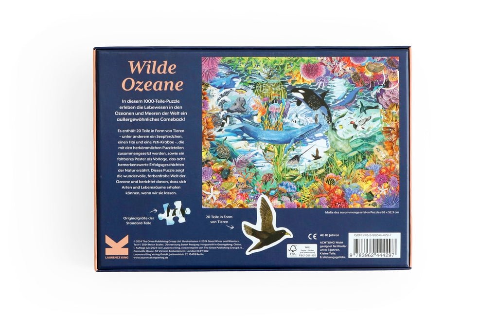 Vad tengerek Laurence King 1000 darabos kirakó puzzle (LK - 9781399624312) - puzzlegarden