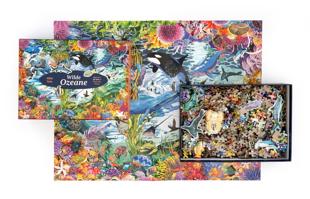 Vad tengerek Laurence King 1000 darabos kirakó puzzle (LK - 9781399624312) - puzzlegarden