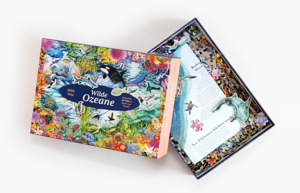 Vad tengerek Laurence King 1000 darabos kirakó puzzle (LK - 9781399624312) - puzzlegarden