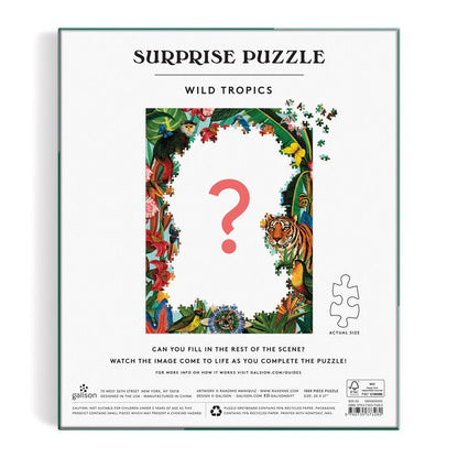 Vad trópusok - meglepetés kép Galison 1000 darabos kirakó puzzle (GA - 9780735373280 9780735373280) - puzzlegarden