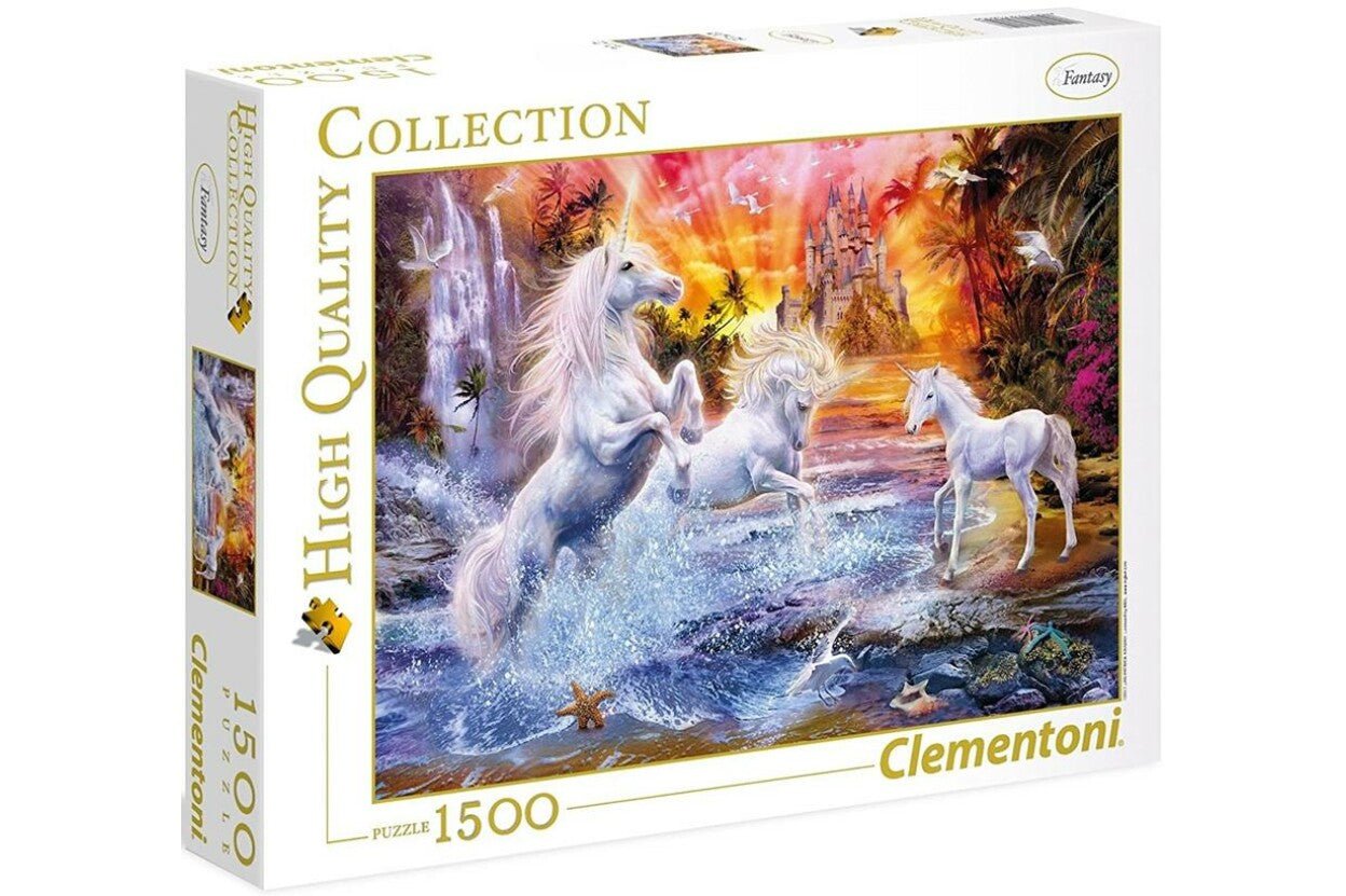 Vad unikornisok Clementoni 1500 darabos kirakó puzzle (CL-31805 8005125318056) - puzzlegarden