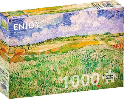 Van Gogh - Auvers-i Síkság Enjoy 1000 darabos kirakó puzzle (EN-1176 5949194011766) - puzzlegarden