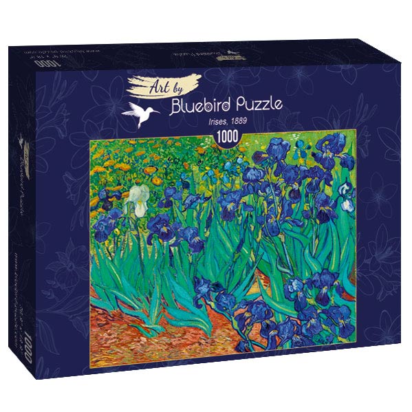 Van Gogh - Íriszek Bluebird 1000 darabos kirakó puzzle (BB-60006 3663384600067) - puzzlegarden