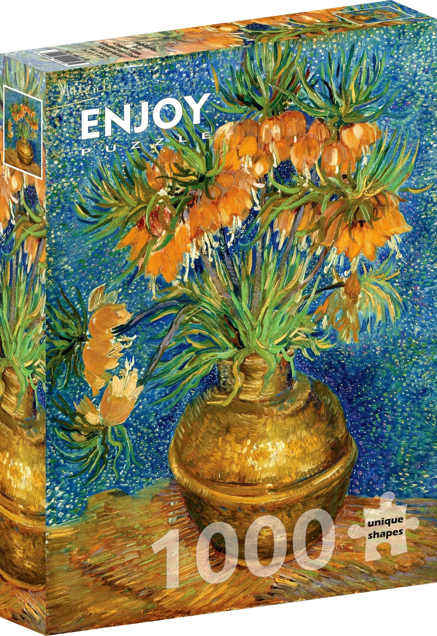 Van Gogh - Koronaliliom réz virágvázában Enjoy 1000 darabos kirakó puzzle (EN-1113 5949194011131) - puzzlegarden