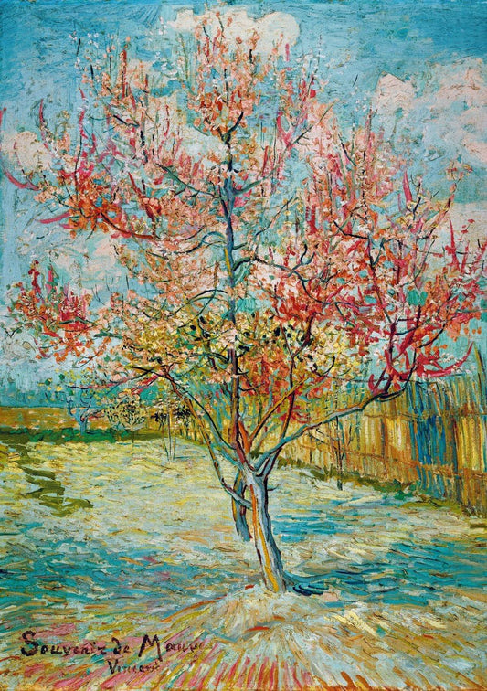 Van Gogh - Rózsaszínű őszibarackfák Bluebird 1000 darabos kirakó puzzle (BB - 60306) - puzzlegarden