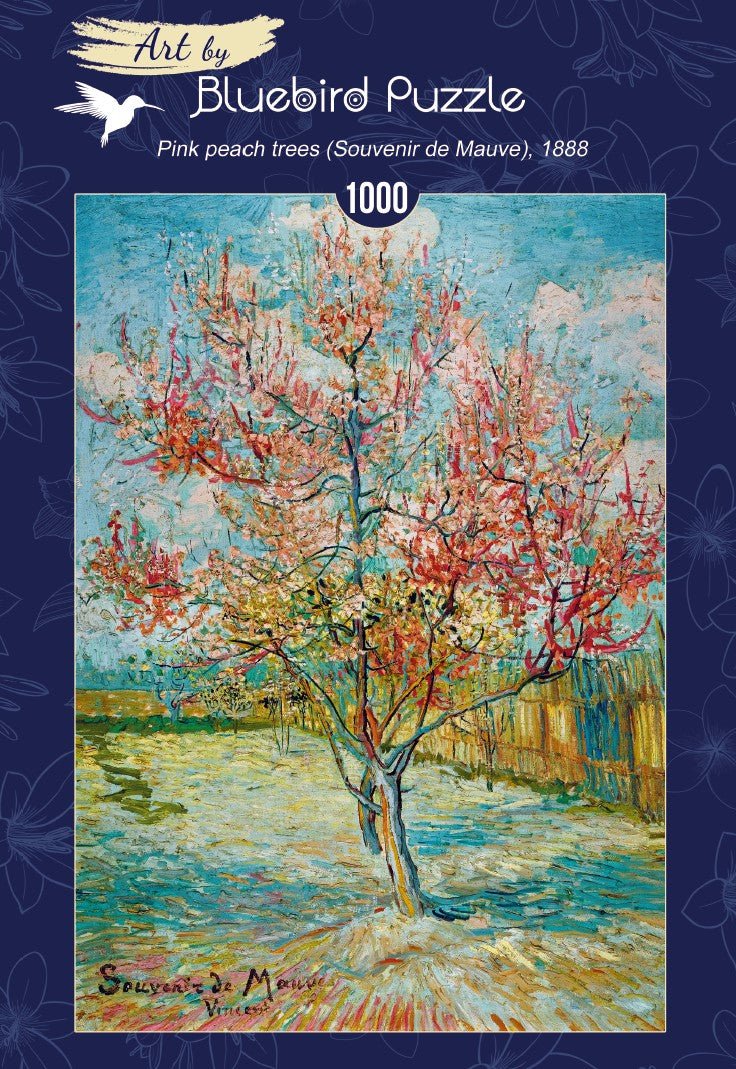 Van Gogh - Rózsaszínű őszibarackfák Bluebird 1000 darabos kirakó puzzle (BB-60306 3663384603068) - puzzlegarden