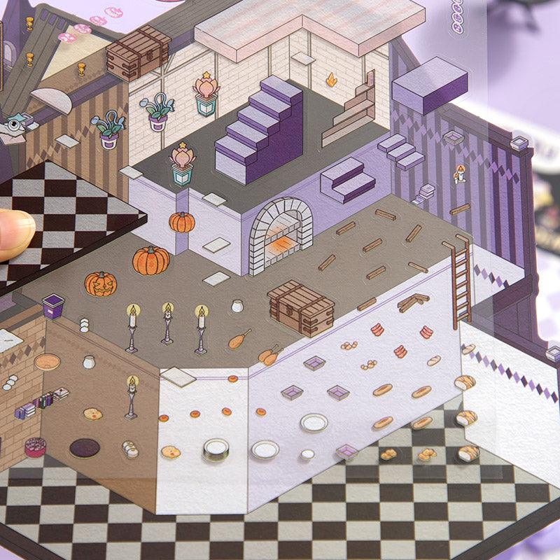 Varázsakadémia - matricajelenet Simno 1 darabos kirakó puzzle (SN-6941776319665) - puzzlegarden