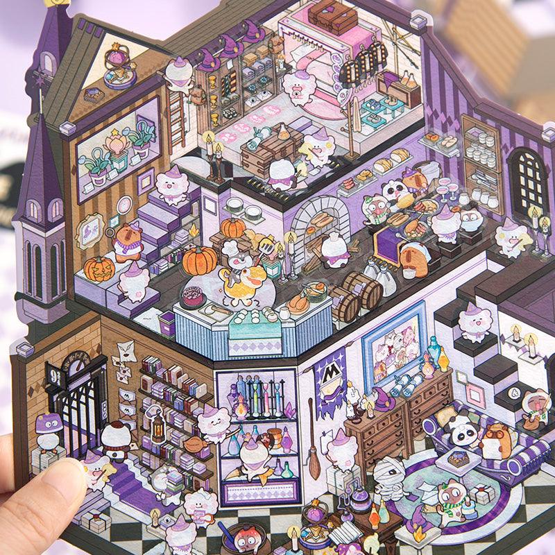 Varázsakadémia - matricajelenet Simno 1 darabos kirakó puzzle (SN-6941776319665) - puzzlegarden