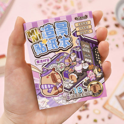 Varázsidő - matricajelenet Simno 8 darabos kirakó puzzle (SN-6941776323747) - puzzlegarden