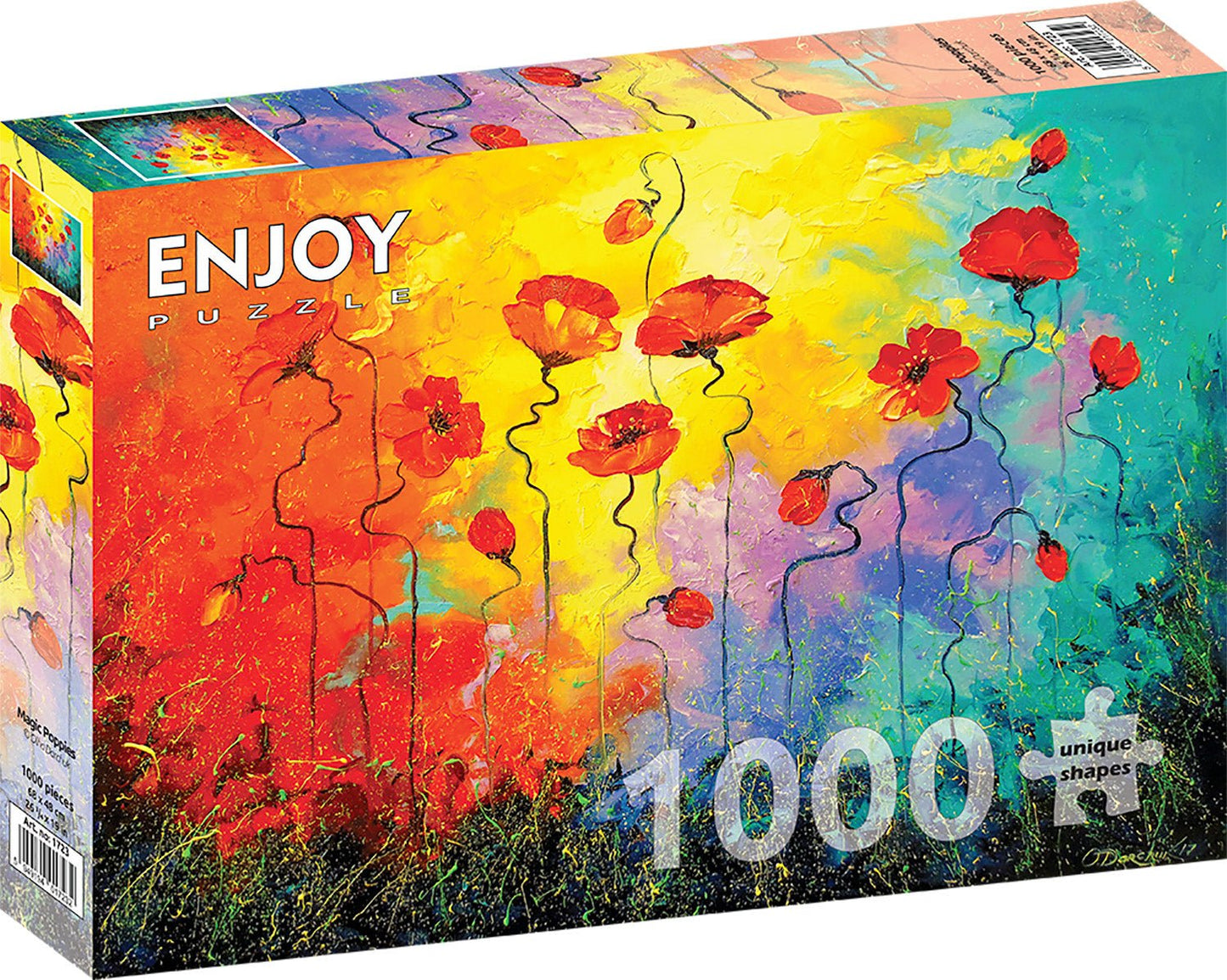 Varázslatos Pipacsok ENJOY 1000 darabos kirakó puzzle (EN-1723 5949194017232) - puzzlegarden