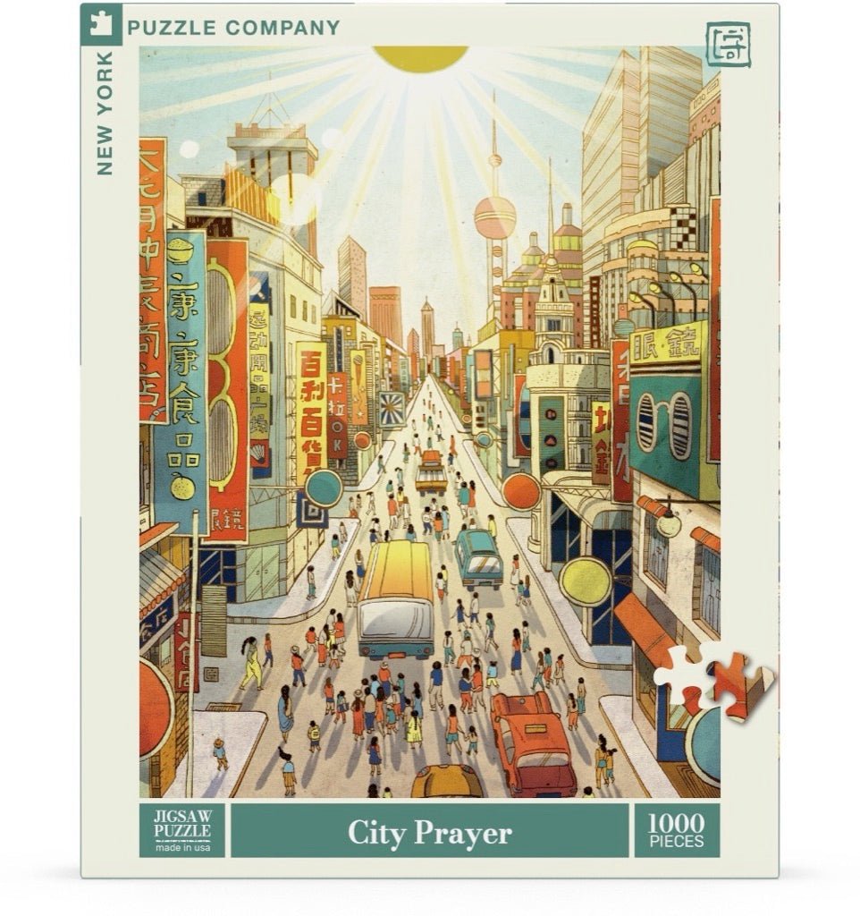 Városi ima New York Puzzle Company 1000 darabos kirakó puzzle (NYPC - NPZVN2337 840291701046) - puzzlegarden