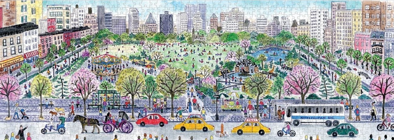 Városkép Galison 1000 darabos kirakó puzzle (GA-9780735365384) - puzzlegarden