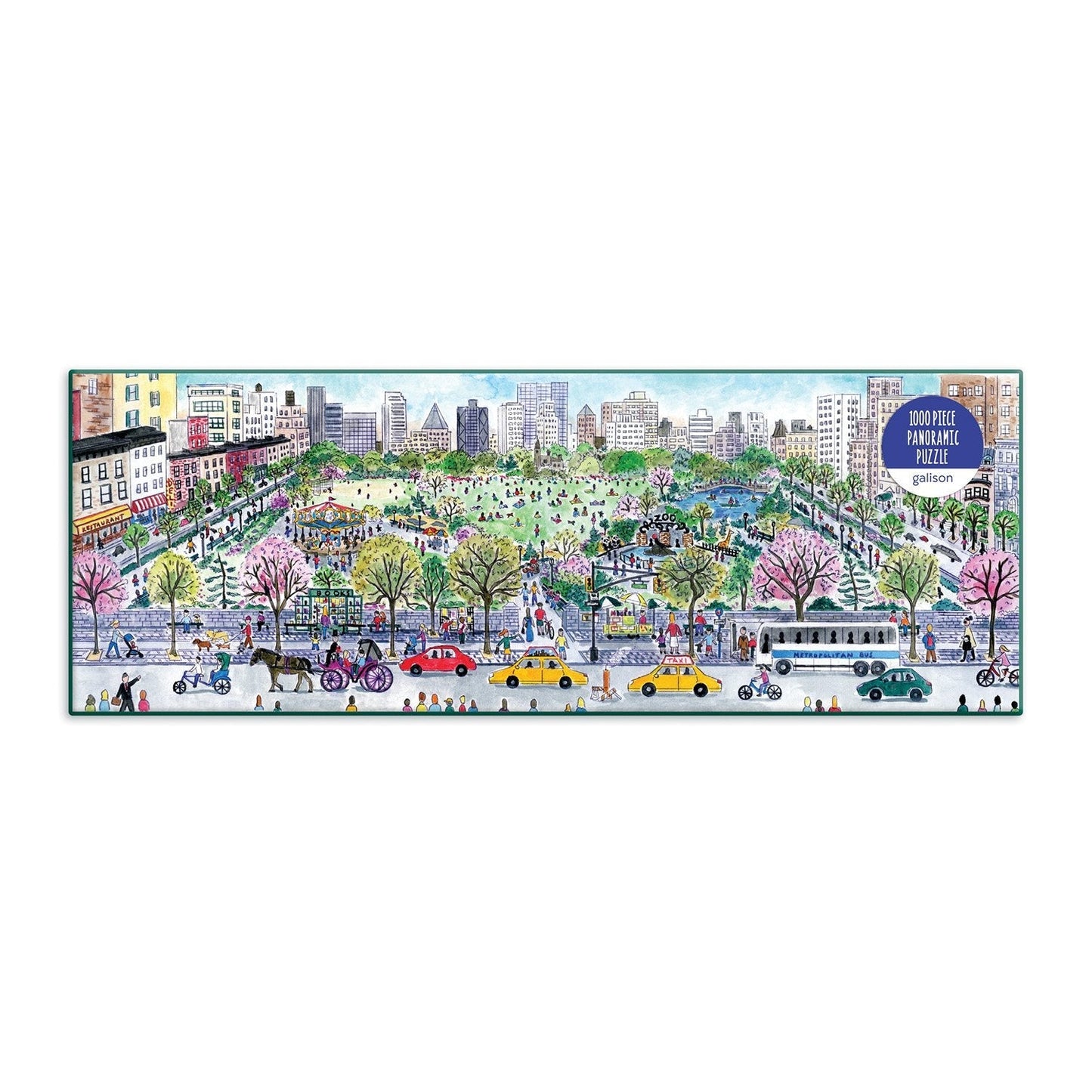 Városkép Galison 1000 darabos kirakó puzzle (GA-9780735365384) - puzzlegarden