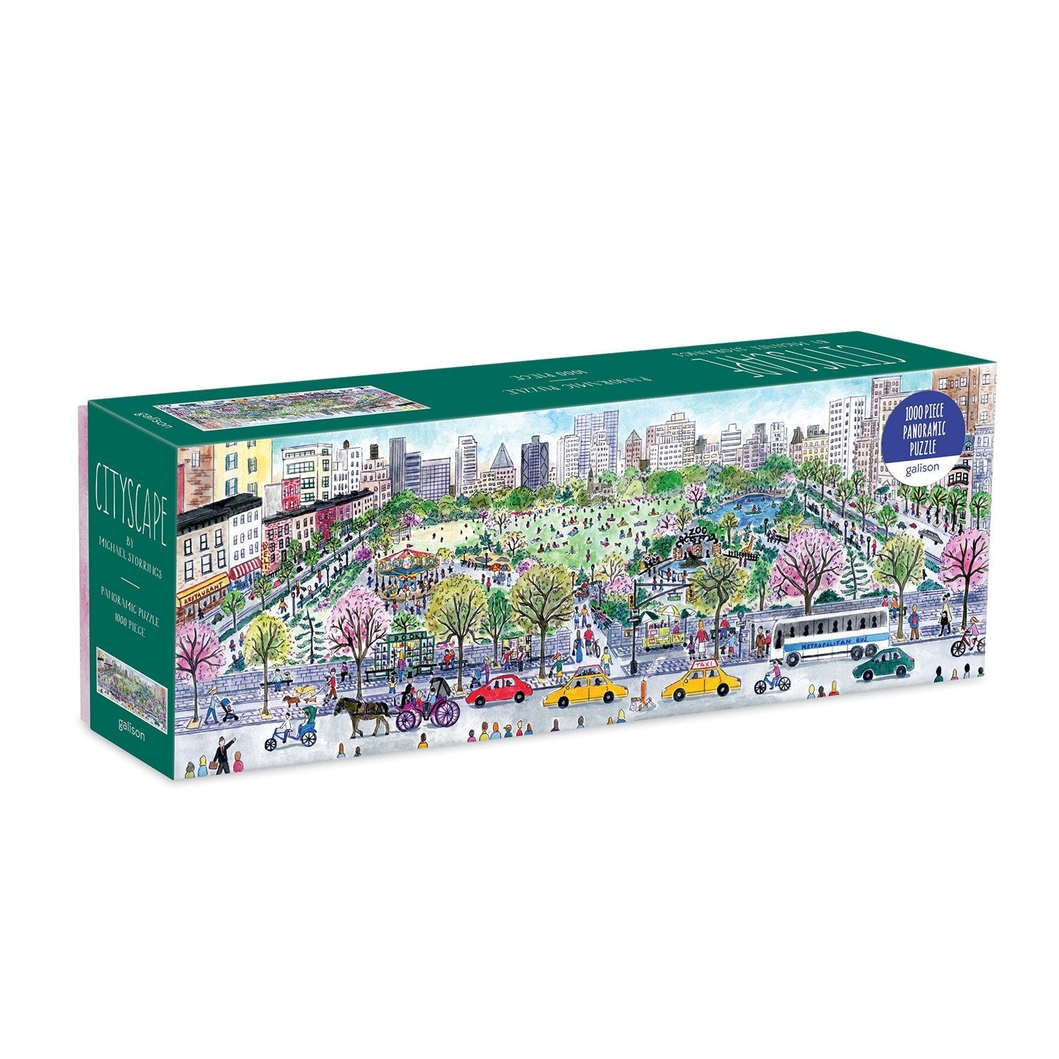 Városkép Galison 1000 darabos kirakó puzzle (GA-9780735365384) - puzzlegarden
