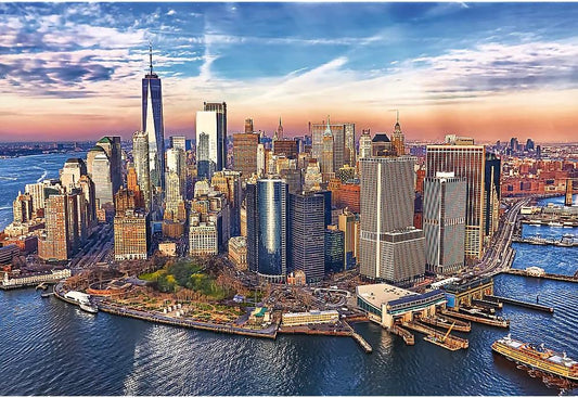 Városkép: Manhattan, New York, USA Trefl Prime 1500 darabos kirakó puzzle (TR - 26189 5900511261899) - puzzlegarden