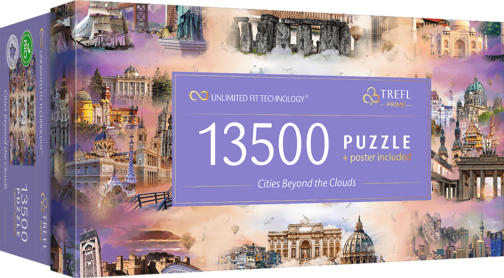 Városok a Felhők Felett Trefl Prime 13500 darabos kirakó puzzle (TR-81030 5900511810301) - puzzlegarden