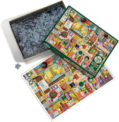 Varrás Kellékek Cobble Hill 1000 darabos kirakó puzzle (CH - 40042 625012400428) - puzzlegarden