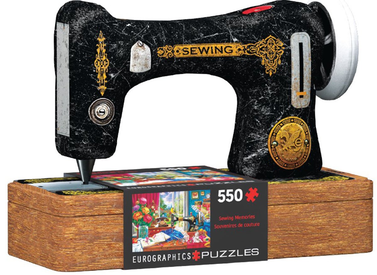 Varrógép – fémdobozban Eurographics 550 darabos kirakó puzzle (EUR-8551-5861) - puzzlegarden