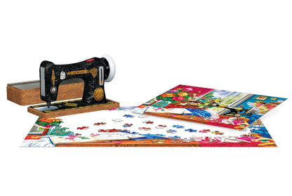 Varrógép – fémdobozban Eurographics 550 darabos kirakó puzzle (EUR-8551-5861) - puzzlegarden