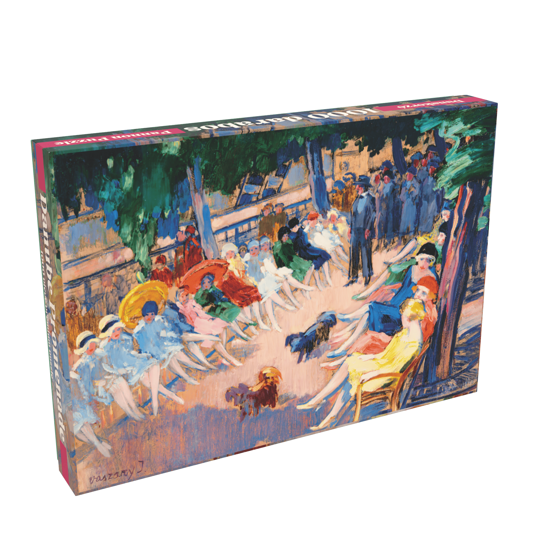 Vaszary János - Dunakorzó Pannon Puzzle 1000 darabos kirakó puzzle (PP-114) - puzzlegarden