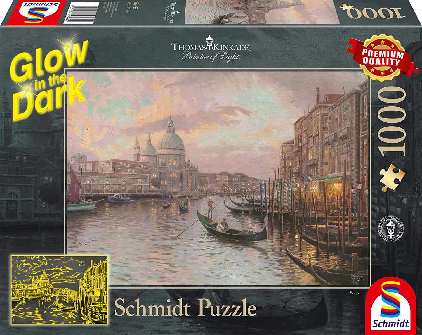 Velence Schmidt 1000 darabos kirakó puzzle (SCH-59499 4001504594992) - puzzlegarden