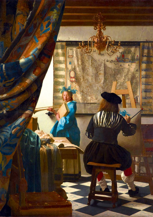 Vermeer - A festészet művészete Bluebird 1000 darabos kirakó puzzle (BB - 60083) - puzzlegarden