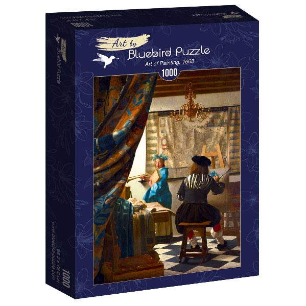 Vermeer - A festészet művészete Bluebird 1000 darabos kirakó puzzle (BB-60083 3663384600838) - puzzlegarden