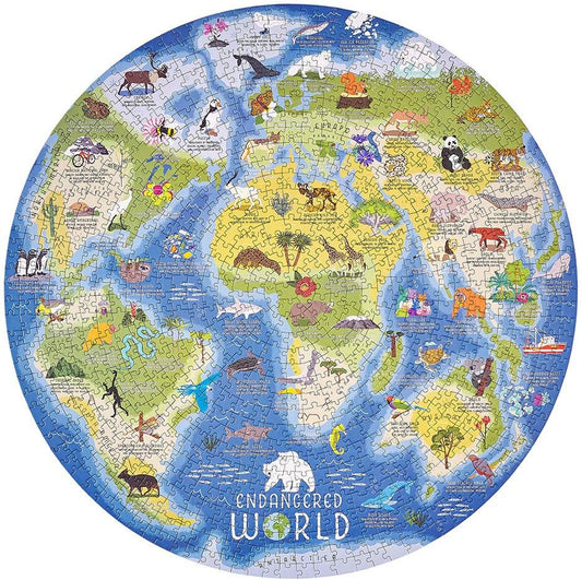 Veszélyeztetett Világ - díszdobozban Ridley's Games 1000 darabos kirakó puzzle (GA - JIG048) - puzzlegarden