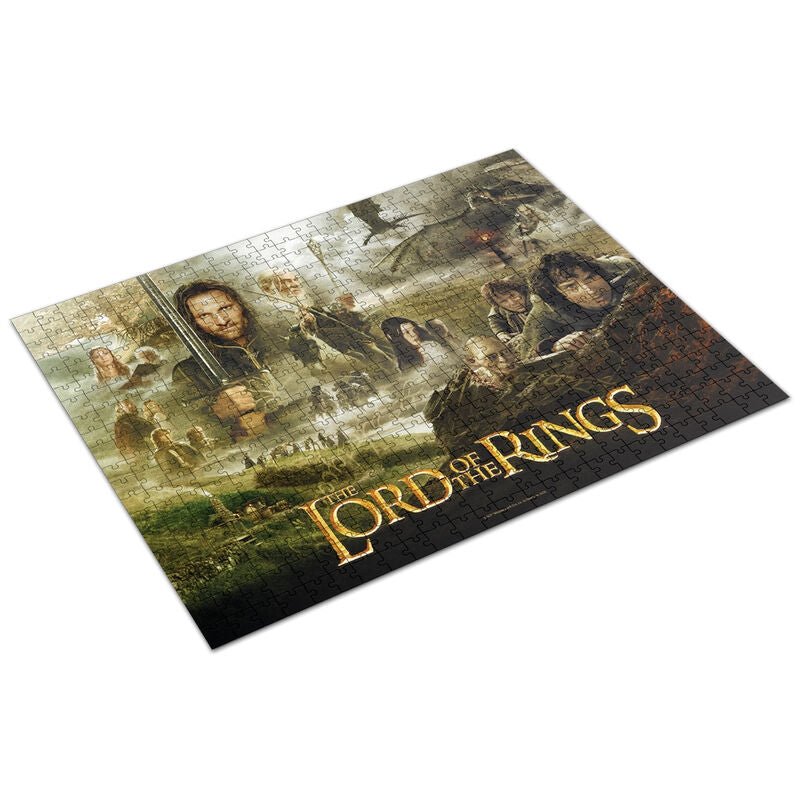 VHS Kollekció - A Gyűrűk Ura SD-Toys 500 darabos kirakó puzzle (SD-VHSLOTR 8435450255809) - puzzlegarden