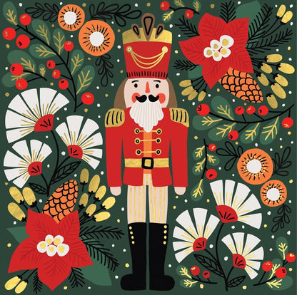 Vidám diótörő - aranyfóliás Galison 500 darabos kirakó puzzle (GA-9780735385535) - puzzlegarden