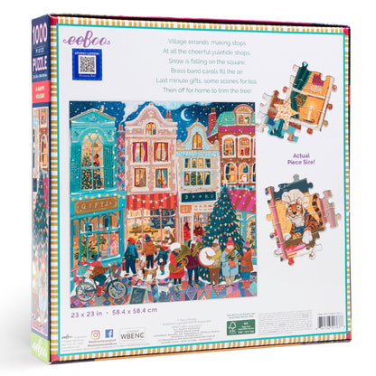 Vidám Ünnepek Eeboo 1000 darabos kirakó puzzle (EB-PZTHOD 689196513688) - puzzlegarden