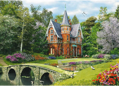 Viktoriánus Ház - Fa kirakó Trefl Wood Craft 1000 darabos kirakó puzzle (TR-20145) - puzzlegarden