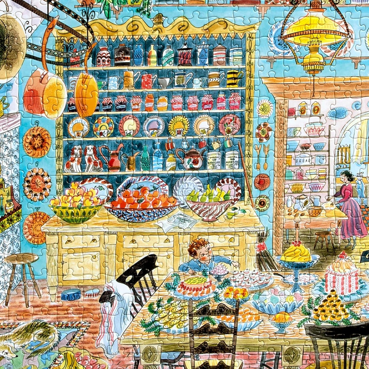 Viktoriánus konyha Eeboo 1000 darabos kirakó puzzle (EB-PZT733) - puzzlegarden