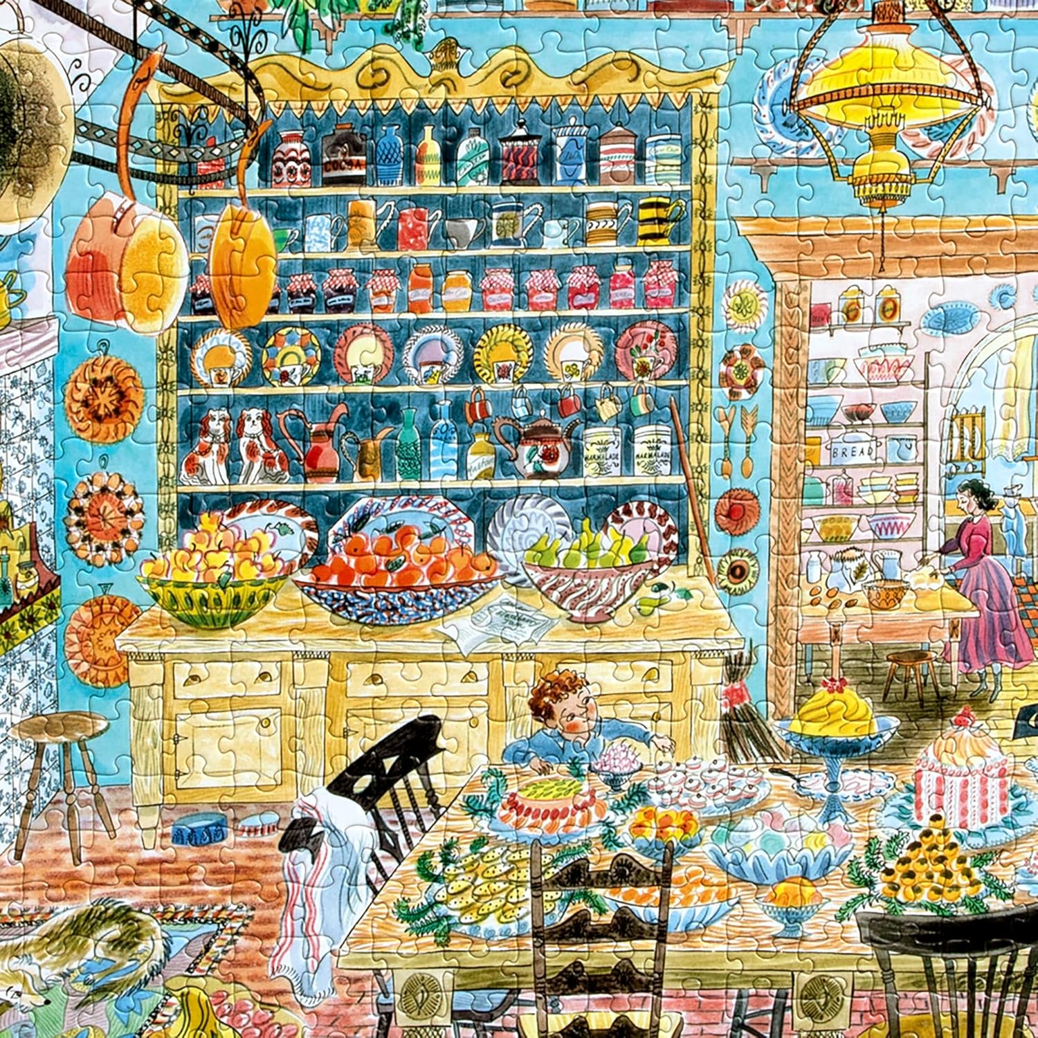 Viktoriánus konyha Eeboo 1000 darabos kirakó puzzle (EB-PZT733) - puzzlegarden