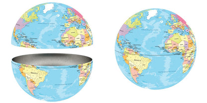 Világtérkép – fémdobozban Eurographics 550 darabos kirakó puzzle (EUR-8551-5863) - puzzlegarden