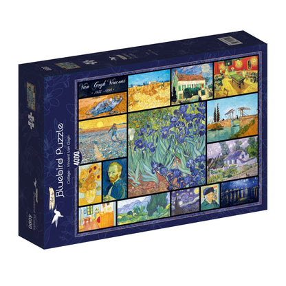 Vincent Van Gogh Kollázs Bluebird 4000 darabos kirakó puzzle (BB-60154 3663384601545) - puzzlegarden