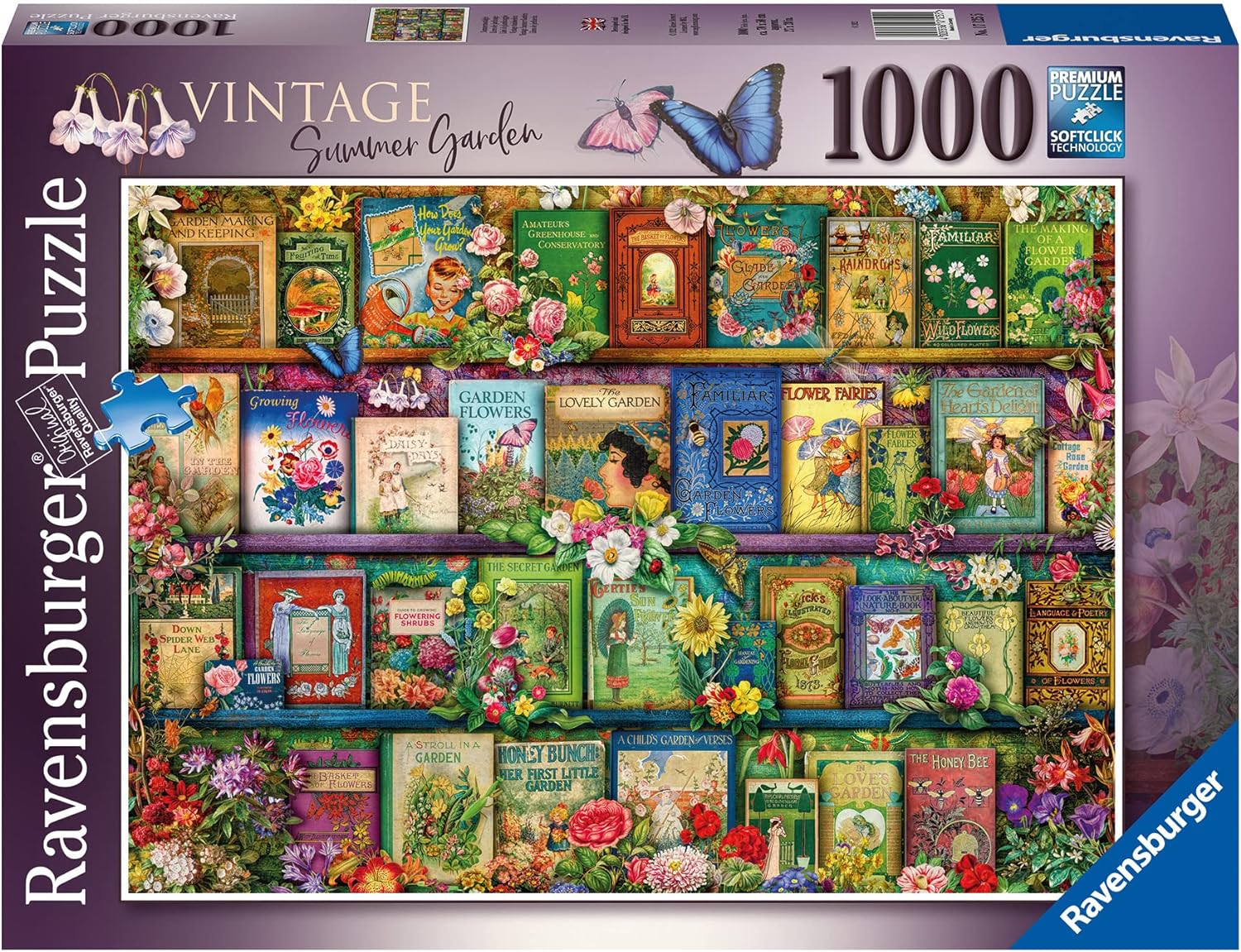 Vintage Nyári Kert Ravensburger 1000 darabos kirakó puzzle (RA-17125 4005556171255) - puzzlegarden