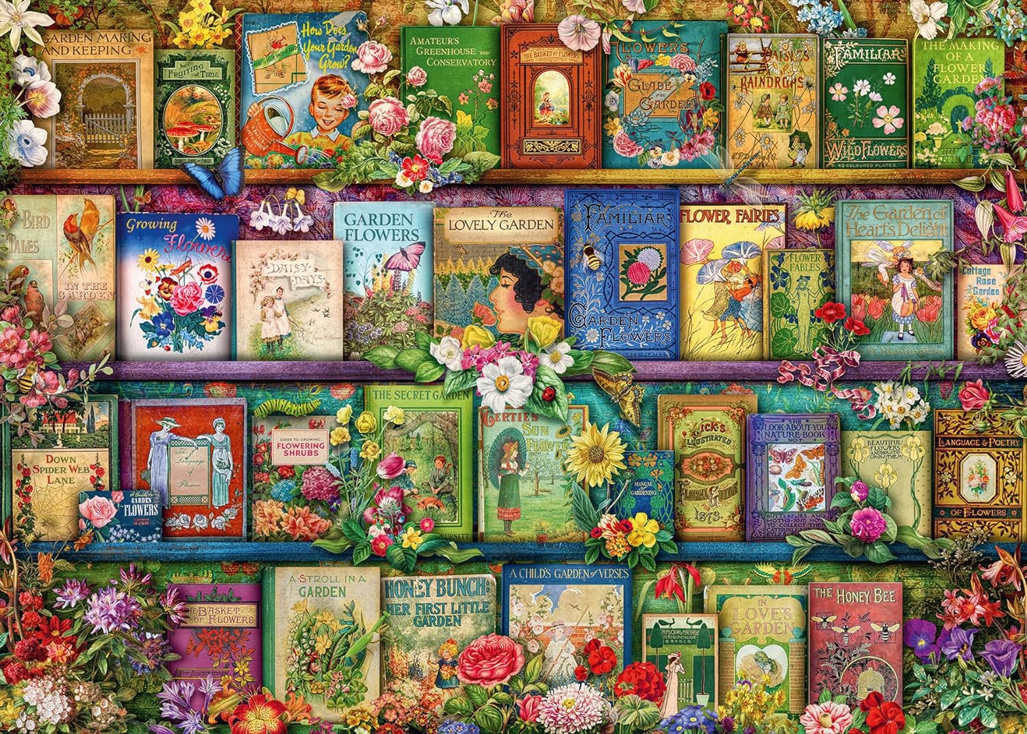 Vintage Nyári Kert Ravensburger 1000 darabos kirakó puzzle (RA-17125 4005556171255) - puzzlegarden