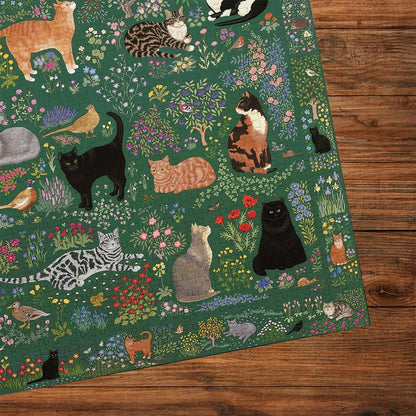 Virágba szőtt kert Gibsons 1000 darabos kirakó puzzle (G - G7165) - puzzlegarden